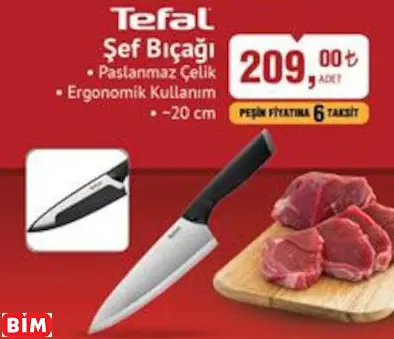 TEFAL ŞEF BIÇAĞI TEFAL ŞEF BIÇAĞI